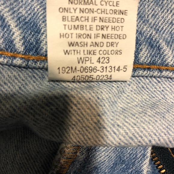 Vintage Levi’s Orange Tab 505 Jean W33 L30 - Picture 10 of 10